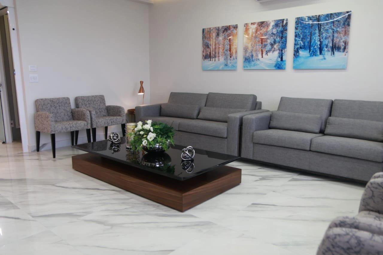 Sala de espera da Dra. Hanna Bet